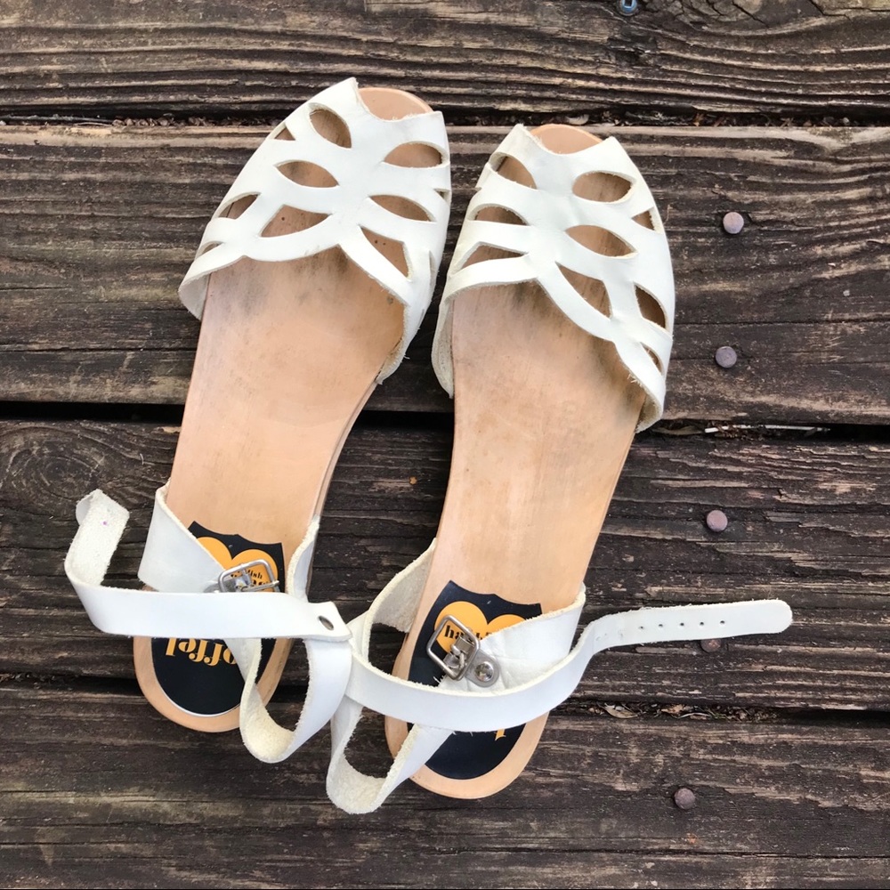 Swedish Hasbeens Clog Sandals